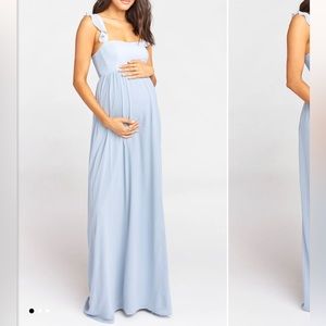Blue Show Me Your Mumu June Maxi Dress